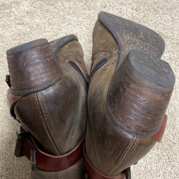 MJUS ankle leather boots size 7 - Picture 6 of 7